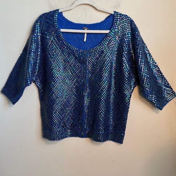 Free People | Sequin Cardigan - Picture 6 of 6